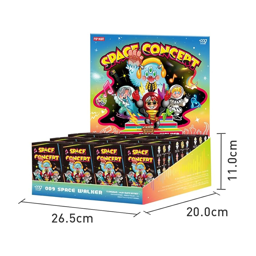 POP MART Spacemonkey 9デザインセット Amazon.co.jp: POP MART 009 スペースウォーカー スペース